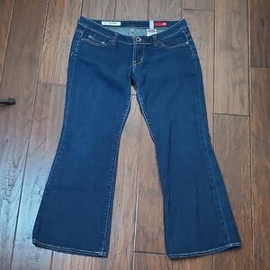 X2 Slim W10 Low-Rise Flare Leg Jeans size 8 SHORT